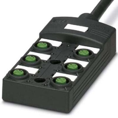 Phoenix Contact SACB-6/12-L- 5,0PUR SCO P 1452660 Passieve sensor/actorbox M12-verdeler met kunststof schroefdraad 1 stuk(s) Phoenix Contact SACB-6/12-L- 5,0PUR SCO P 1452660 Passieve sensor/actorbox M12-verdeler met kunststof schroefdraad 1 stuk(s)
