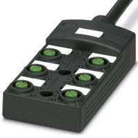 Phoenix Contact SACB-6/12-L- 5,0PUR SCO P 1452660 Passieve sensor/actorbox M12-verdeler met kunststof schroefdraad 1 stuk(s) - thumbnail