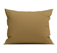 Zo Home Satinado Kussensloop Katoen Satijn - cognac brown 60x70cm - thumbnail