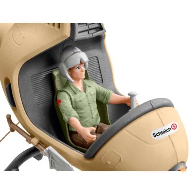 Schleich wild life reddingshelikopter voor dieren 42476