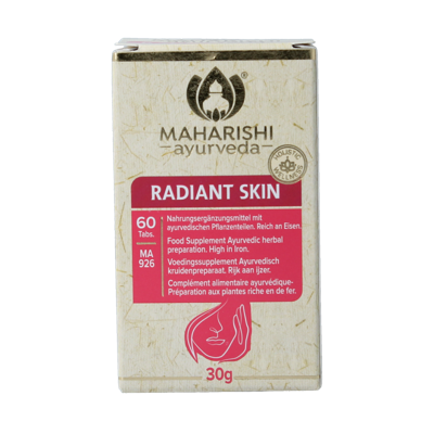 Maharishi Ayurv Radiant skin 60 Tabletten