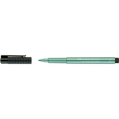 Faber Castell Tekenstift Pitt Artist Pen - 294 groen metallic
