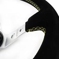 Race stuurwiel OCC Motorsport OCCVOL001 Zwart Ø 35 cm Suède - thumbnail