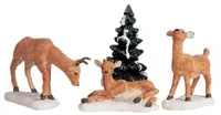 Kerstfiguur Dad and fawns LEMAX - Lemax - thumbnail