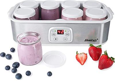 Steba JM3 - Yoghurtmaker - 8x180 ml - RVS