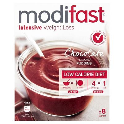 Modifast Intensive Choco Flavoured Pudding 8x55g