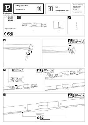 Paulmann URail Gelenk-Verbinder 96965 230V-railsysteemcomponenten Scharnierverbinder Wit