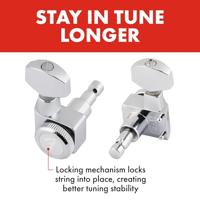 Fender locking stemmechanieken chroom (set van 6) - thumbnail