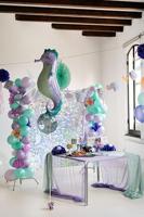 Zeemeermin Magic Vlaggenlijn Happy Birthday (6m) - thumbnail