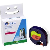G&G 5D91223-TD Labeltape Tekstkleur: Zwart - thumbnail