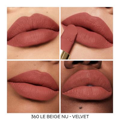Guerlain Rouge G Satin Refill 360 LE BEIGE NU - VELVET Lippenstift 3.5 g Dames