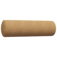 4-delige Loungeset met kussens en bolsters fluweel bruin - thumbnail