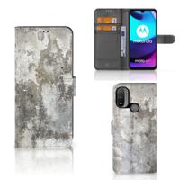 Motorola Moto E20 | E30 | E40 | Bookcase | Beton Print - thumbnail