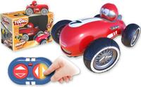 TOOKO - Mijn eerste op afstand bestuurbare raceauto - Vintage look - Vanaf 3 jaar - Willekeurige kleur: rood of geel - 13 cm - thumbnail