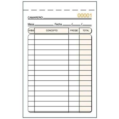 Factuurboek 9 x 14 cm (5 Stuks)