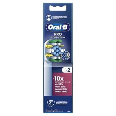 Oral B Opzetborstel floss action (2 Stuks) Oral B Opzetborstel floss action (2 Stuks)
