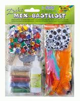 Mix decoratie DIY RAINBOW FOLIA, 600+ stuks meerkleurig - thumbnail