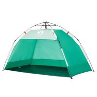 VidaXL Strandtent 2-persoons waterdicht snelontgrendeling zeegroen - thumbnail