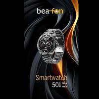 Smartwatch beafon WATCH 501 1,43" Staal Mat zwart - thumbnail