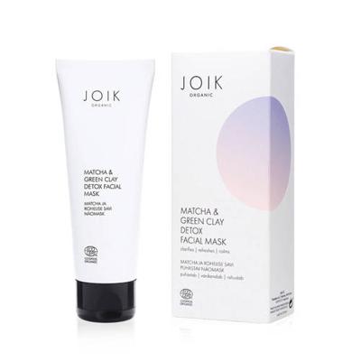 Joik Organics Facial mask matcha & green clay detox 75 Milliliter Joik Organics Facial mask matcha & green clay detox 75 Milliliter