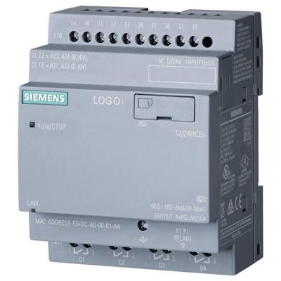 Siemens 6ED1052-2MD08-0BA2 PLC-aansturingsmodule 12 V/DC, 24 V/DC