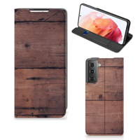 Samsung Galaxy S21 Book | Wallet Case | Old Wood - thumbnail