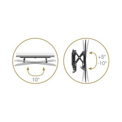 My Wall HP 52 L TV-beugel Kantelbaar 109,2 cm (43) - 228,6 cm (90) Kantelbaar