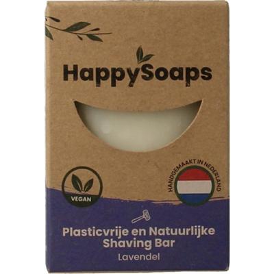 HappySoaps Shaving Bar Lavendel 80gr