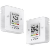 aranet CO₂-meter 0, 0, 0, 600 - 9999, 50, 85, 1100 ppm, °C, %, hPa Met temperatuurmeting - thumbnail