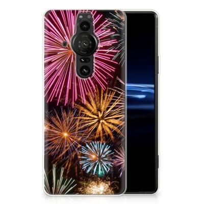 Sony Xperia Pro-I | Sillicone Back Cover | Vuurwerk