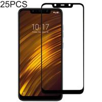 25 stuks volledige lijm volledige cover Screen Protector gehard glas film voor Xiaomi Pocophone F1 - thumbnail