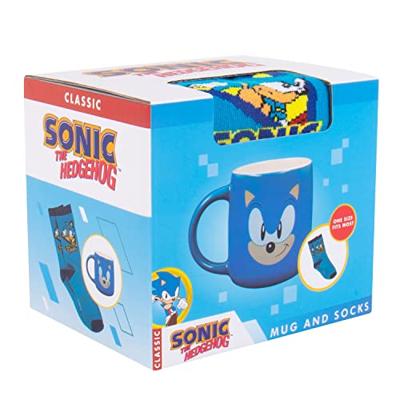 Sonic the Hedgehog Mug and Socks Gift Set