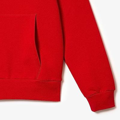 Lacoste Basic Hoodie Heren Rood - Maat XS - Kleur: Rood | Soccerfanshop Lacoste Basic Hoodie Heren Rood - Maat XS - Kleur: Rood | Soccerfanshop