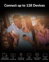 Cudy WR1500 draadloze router Gigabit Ethernet Dual-band (2.4 GHz / 5 GHz) Zwart - thumbnail