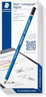Staedtler Mars® Lumograph® digital classic Digitale pen Met drukgevoelige punt, Met precieze schrijfpunt Blauw - thumbnail