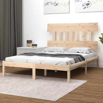 Bedframe massief hout 160x200 cm - thumbnail