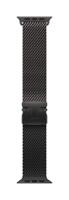 Apple Watch Band - Milanees bandje - 49 mm - Zwart - Large - thumbnail