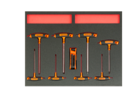 Bahco Foaminlay Fit&Go 3/3 met T-greepschroevendraaiers en inbussleutels - 19-delig - FF1A1004 - thumbnail