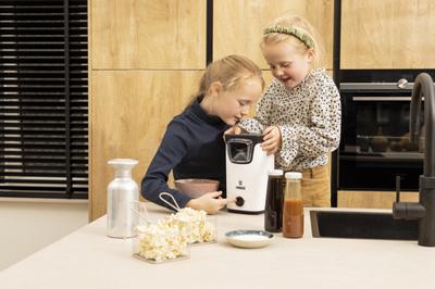 Princess 292986 Popcornmachine 1100W Zwart/Wit