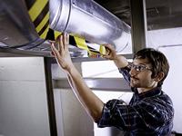 tesa 60760-00087-15 Markeringstape tesa Professional Zwart, Geel (l x b) 33 m x 50 mm 1 stuk(s) - thumbnail