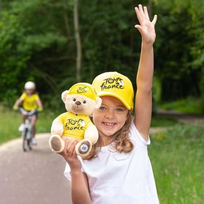 Pluche - GIPSY TOYS - Tour De France - GELE TRUI BEER 24 CM