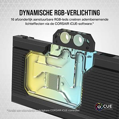 Corsair Hydro X Series XG7 RGB 40-SERIES GPU Water Block (4080 FE) waterkoeling