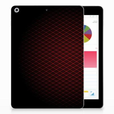 Apple iPad 9.7 2018 | 2017 Hippe Hoes Geruit Rood