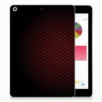 Apple iPad 9.7 2018 | 2017 Hippe Hoes Geruit Rood - thumbnail