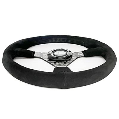 Race stuurwiel OCC Motorsport OCCVOL015 Zwart Leer Ø 35 cm Race stuurwiel OCC Motorsport OCCVOL015 Zwart Leer Ø 35 cm