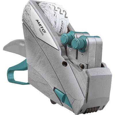 METO Prijsapparaat Classic L Aantal drukregels: 2 Grijs METO Prijsapparaat Classic L Aantal drukregels: 2 Grijs