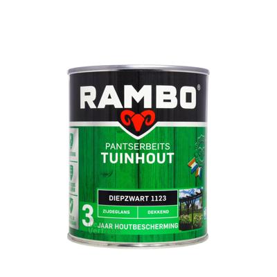 Pantserbeits tuinhout zg dek 1123 0,75l Rambo - Rambo Pantserbeits tuinhout zg dek 1123 0,75l Rambo - Rambo