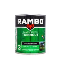 Rambo Pantserbeits Tuinhout Zijdeglans Dekkend - Diepzwart - thumbnail
