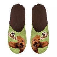 Pantoffel go crazy groen / bruin - thumbnail