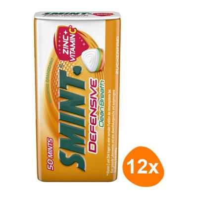 Smint - Defensive Orange - 12x 50 stuks Smint - Defensive Orange - 12x 50 stuks